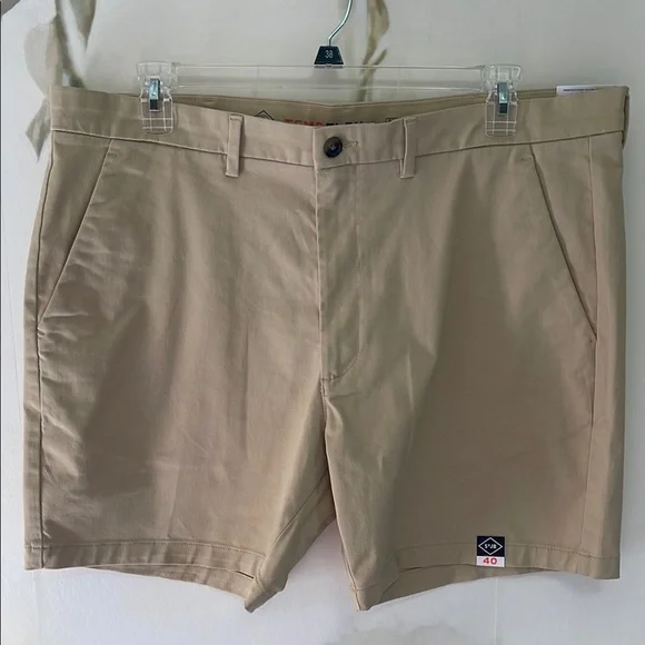 John's Bay Shorts St Johns Bay Temp Flex Stretch Khaki